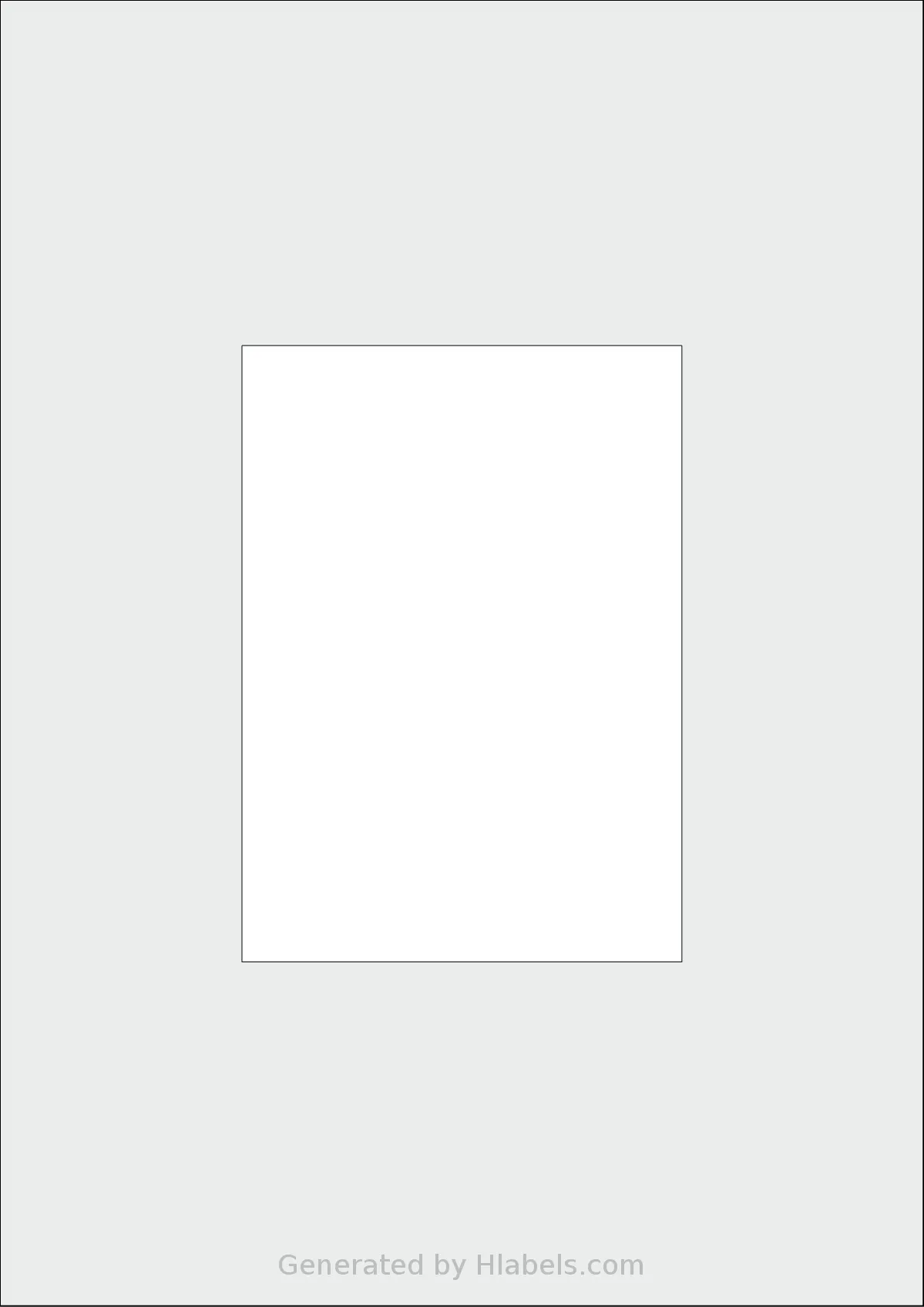 AALabels® AAH015 template with 15 rectangular 165 x 15 millimeter labels per sheet, on A4-size adhesive blank label sheets.