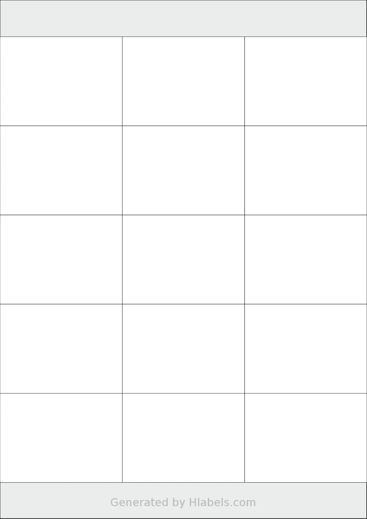 Avery® 7051 template with 15 rectangular 70 x 51 millimeter labels per sheet, on A4-size adhesive blank label sheets.