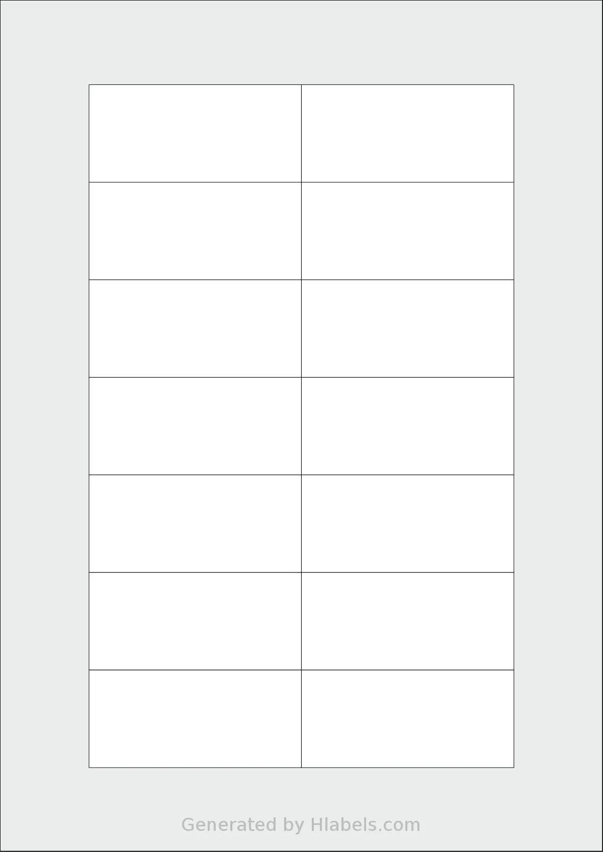 Durable® DU-142502 template with 14 rectangular 74 x 34 millimeter labels per sheet, on A4-size adhesive blank label sheets.