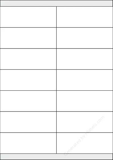 Etibox® 119755 template with 14 rectangular 105 x 39 millimeter labels per sheet, on A4-size adhesive blank label sheets.