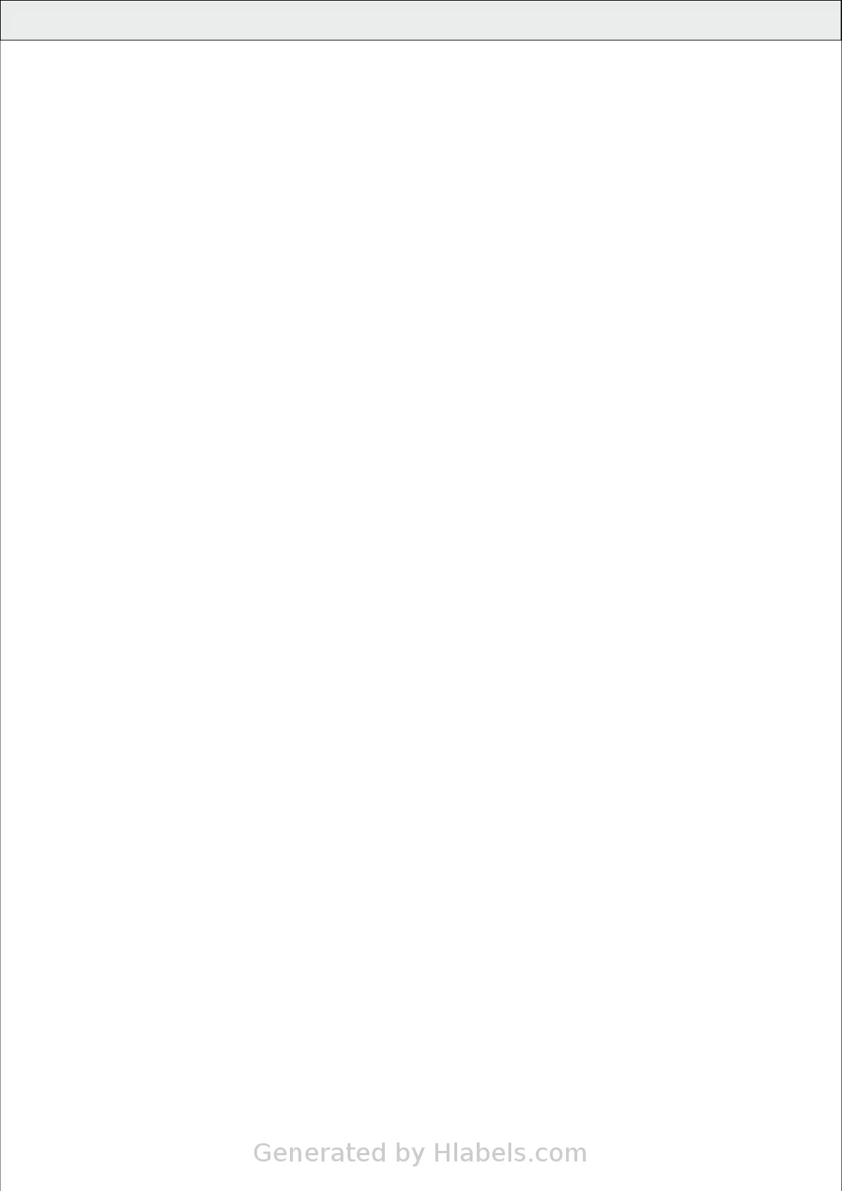 Labels4u® STW210287 template with 1 rectangular 210 x 287 millimeter labels per sheet, on A4-size adhesive blank label sheets.