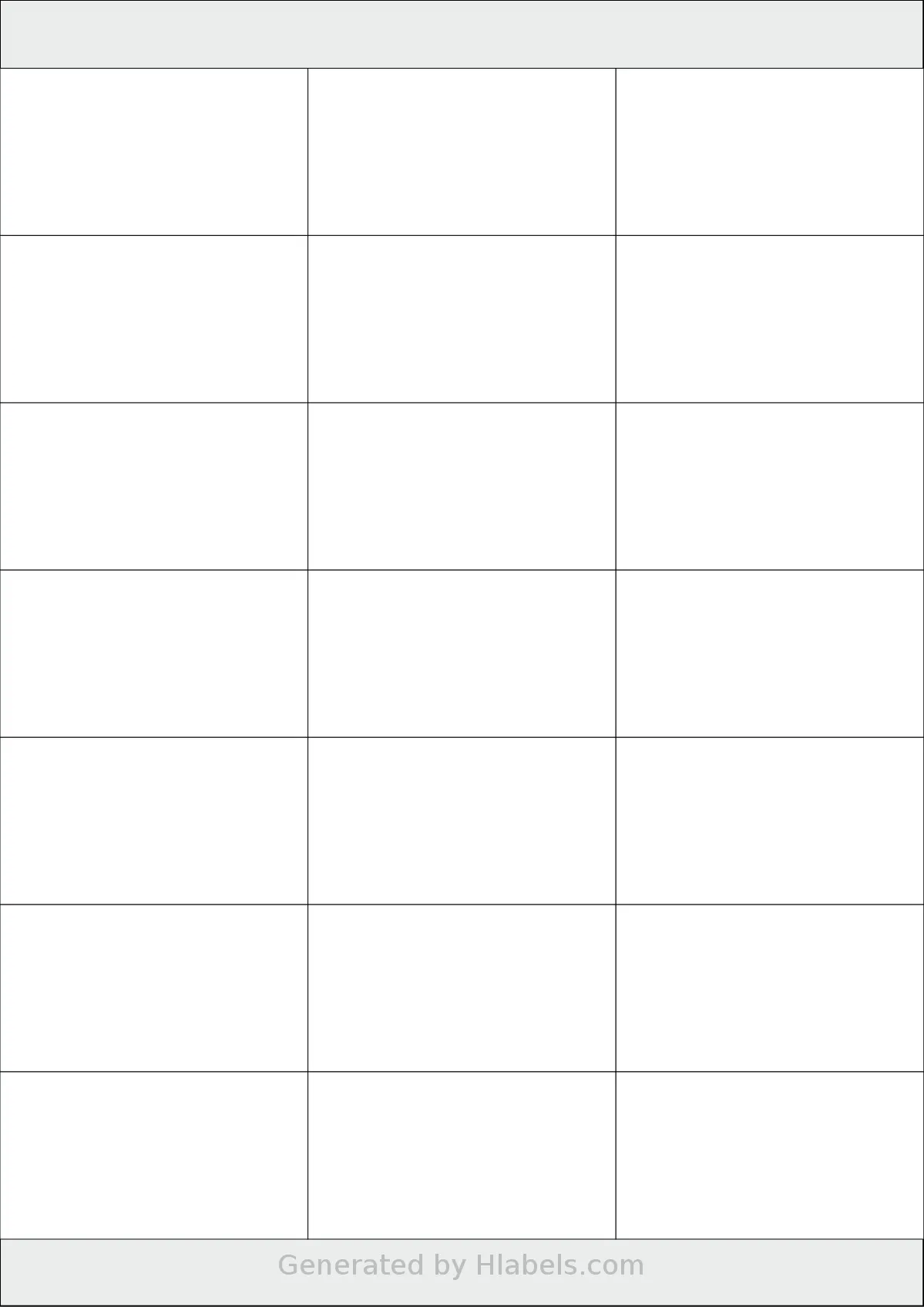 OfficeGear® 21UP template with 21 rectangular 70 x 38 millimeter labels per sheet, on A4-size adhesive blank label sheets.