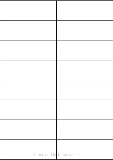 OnlineLabelsAU® 015 template with 16 rectangular 105 x 36.9 millimeter labels per sheet, on A4-size adhesive blank label sheets.