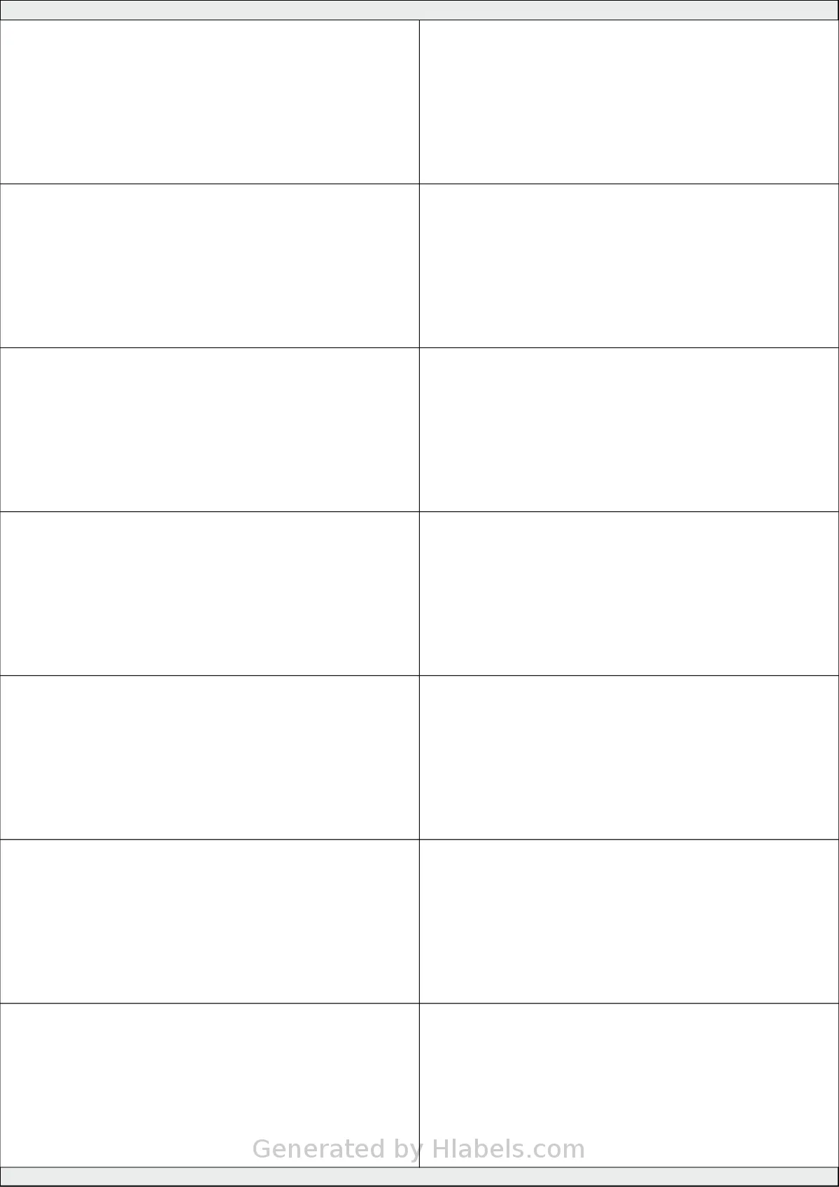 PlanetLabel® PL101830 template with 14 rectangular 105 x 41 millimeter labels per sheet, on A4-size adhesive blank label sheets.