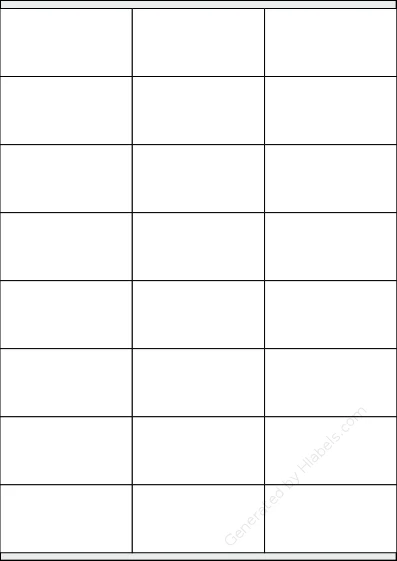 Printec® A0244 template with 24 rectangular 70 x 36 millimeter labels per sheet, on A4-size adhesive blank label sheets.