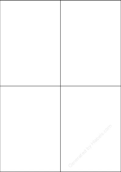 Sigel® LA164 template with 4 rectangular 105 x 148 millimeter labels per sheet, on A4-size adhesive blank label sheets.