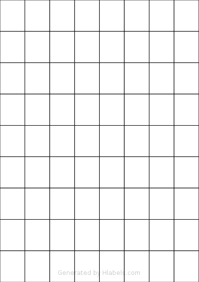 Tanex® TW-2072 template with 72 rectangular 26.25 x 33 millimeter labels per sheet, on A4-size adhesive blank label sheets.