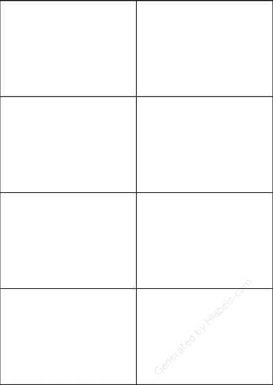 TopstickLabels® Topstick-8716 template with 8 rectangular 105 x 74 millimeter labels per sheet, on A4-size adhesive blank label sheets.