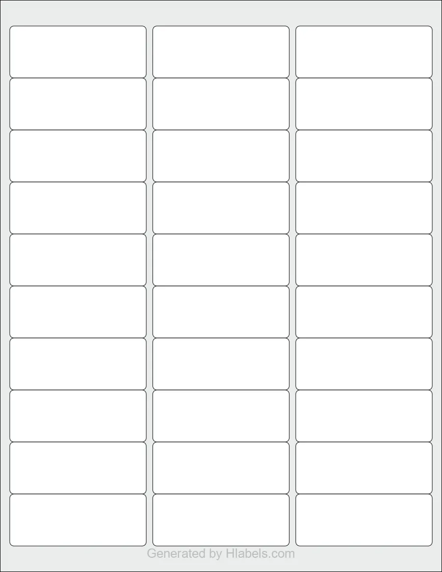 Avery 15660 900 avery® 15660 label template | print online instantly