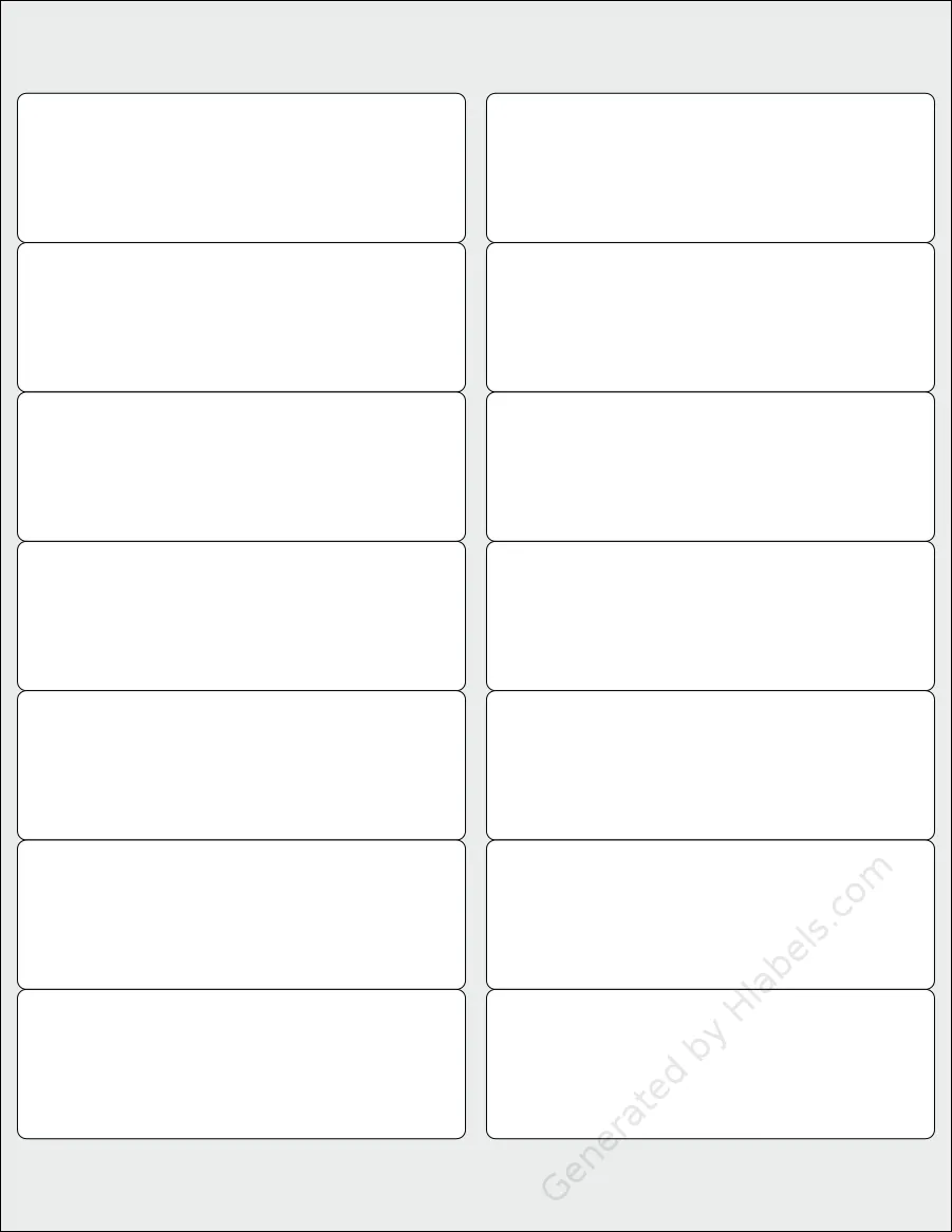 ちょこページ Avery® 5162 Label Template | Print Online Instantly