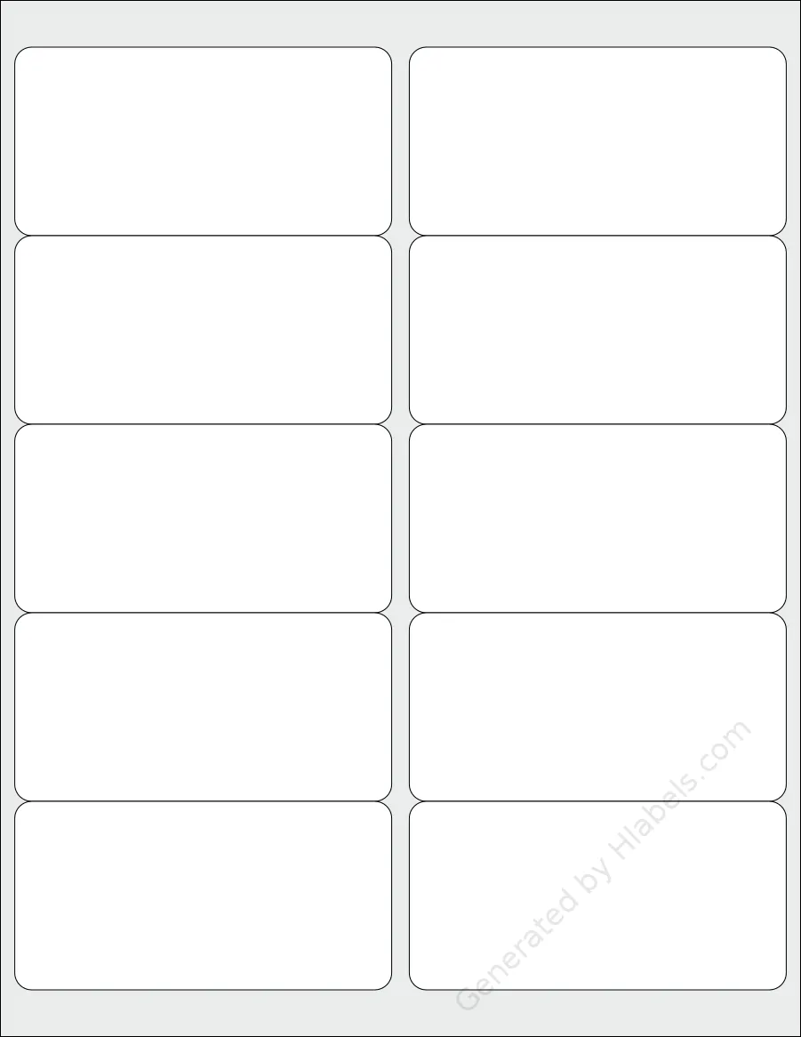 Avery® 5163 Label Template | Print Online Instantly