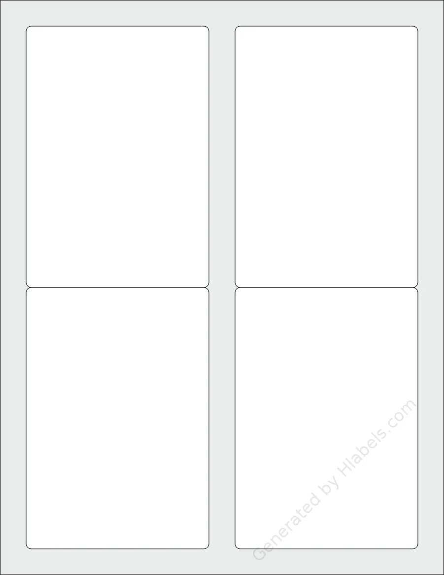 Avery® 5168 Label Template | Print Online Instantly