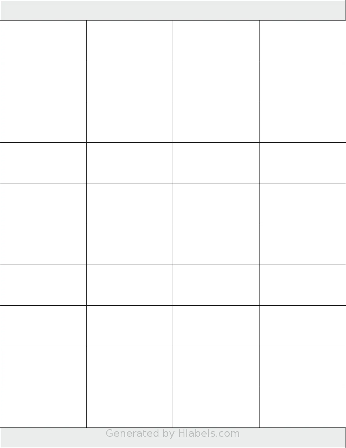 Labelsbythesheet® 0273 template with 40 rectangular 2.125 x 1 inch labels per sheet, on Letter-size adhesive blank label sheets.