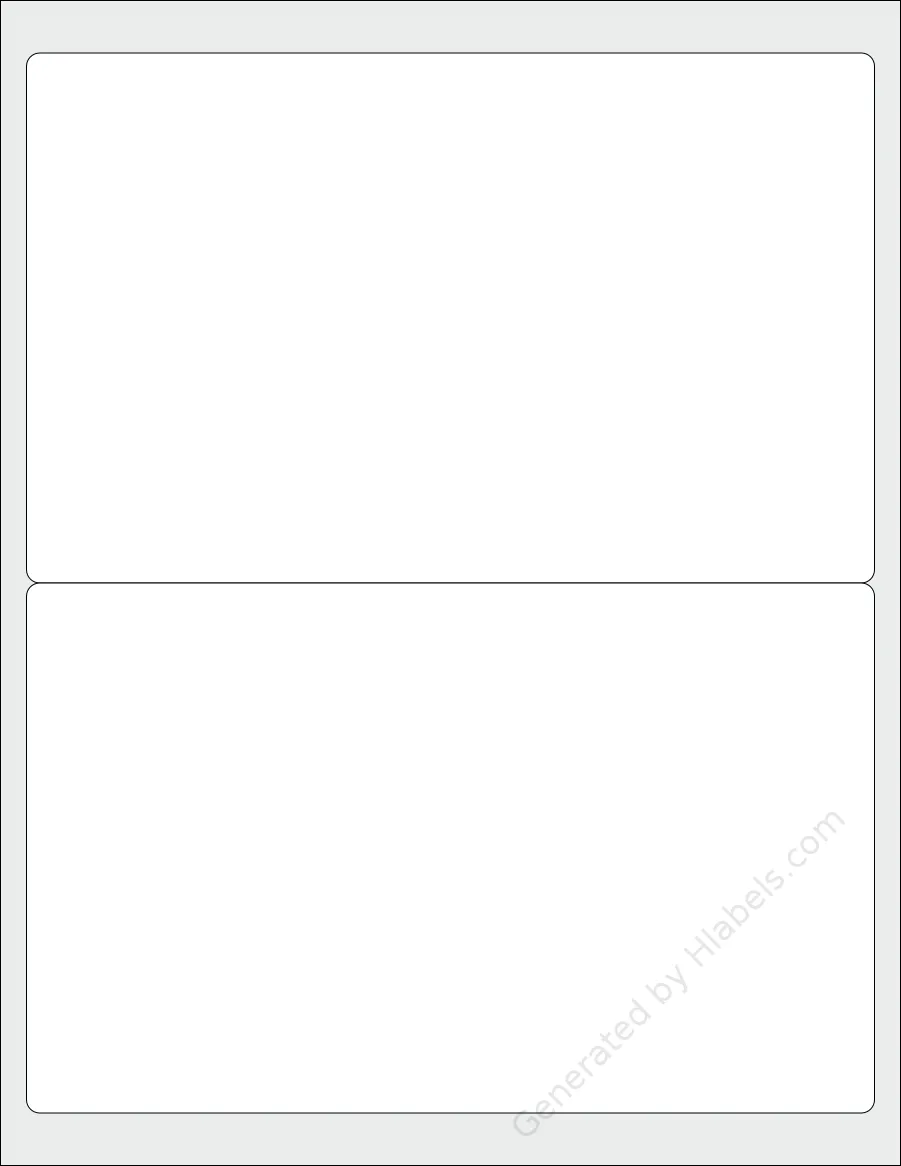 Labelsbythesheet® 0811 Label Template | Print Online Instantly