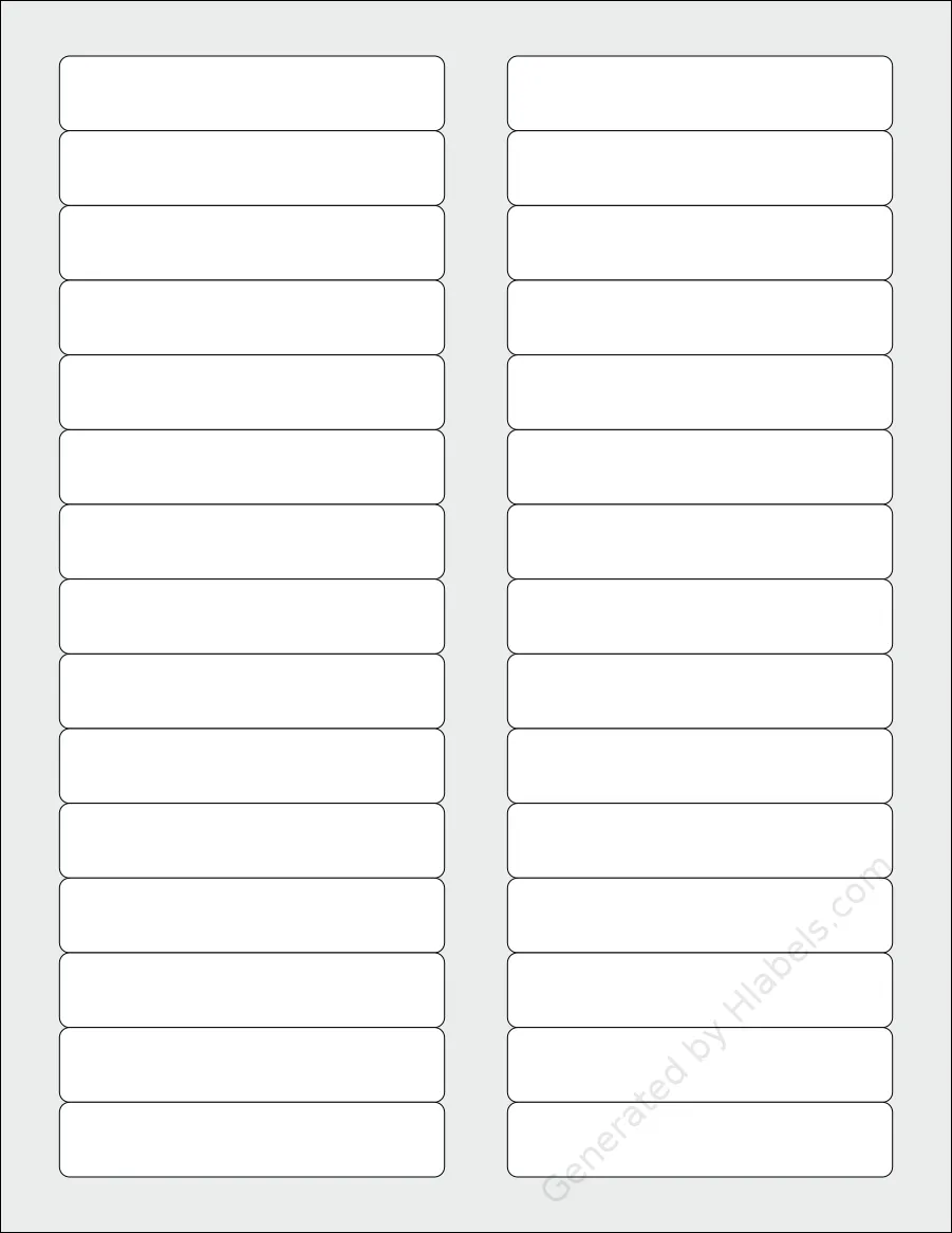 Premium® PLS715 Label Template | Print Online Instantly