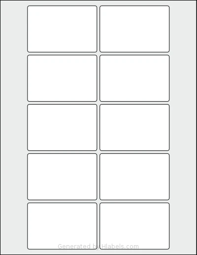 SheetLabels® SL1616 Template SheetLabels® SL1616 template with 10 rectangular 3 x 2 inch labels per sheet, on Letter-size adhesive blank label sheets.