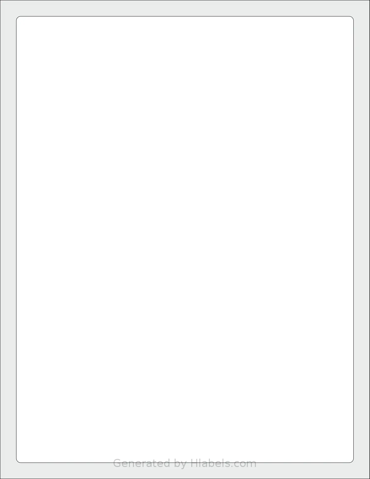 SheetLabels® SL513 template with 1 rectangular 7.75 x 10.25 inch labels per sheet, on Letter-size adhesive blank label sheets.