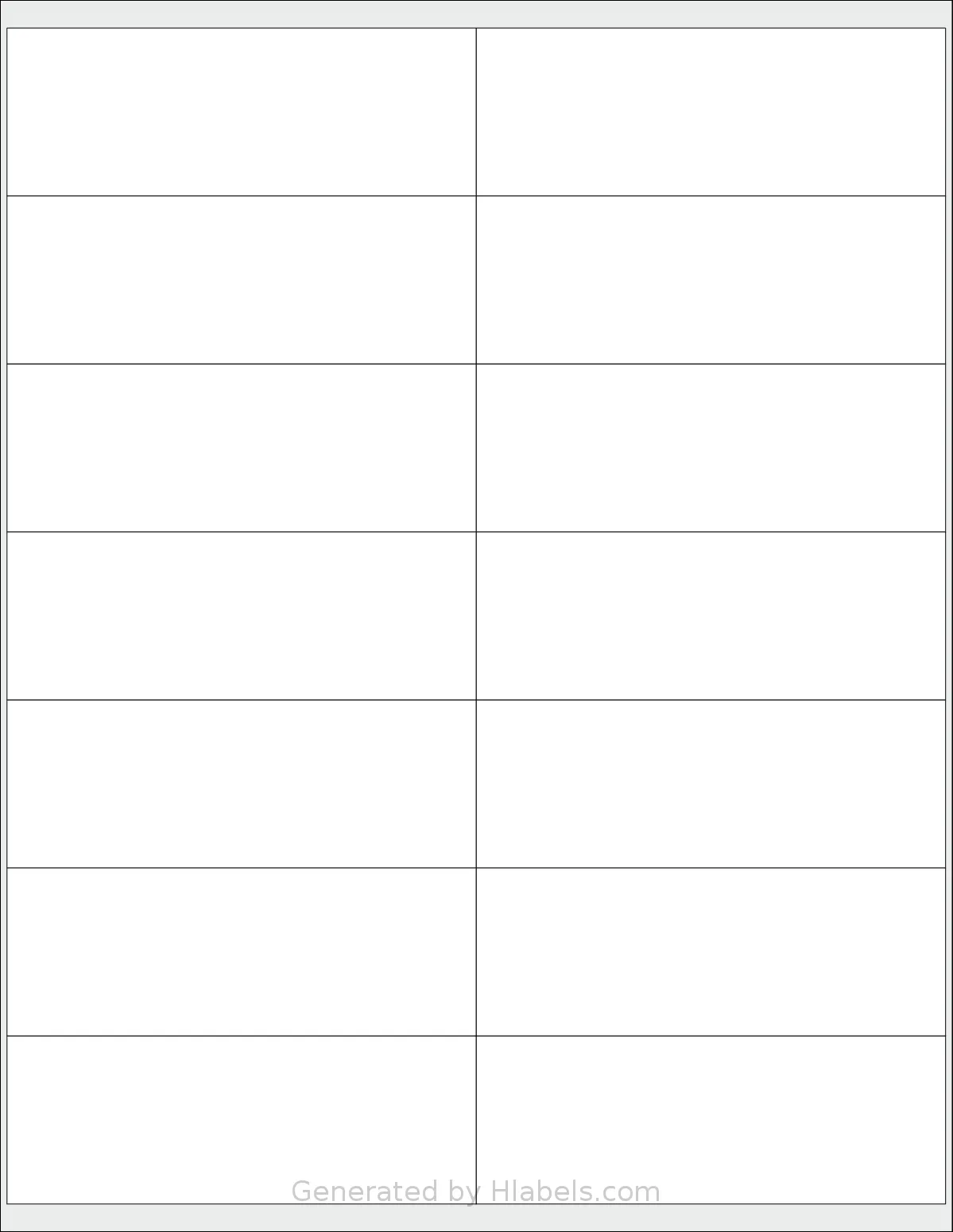 SmithCorona® S760W template with 14 rectangular 4.1875 x 1.5 inch labels per sheet, on Letter-size adhesive blank label sheets.