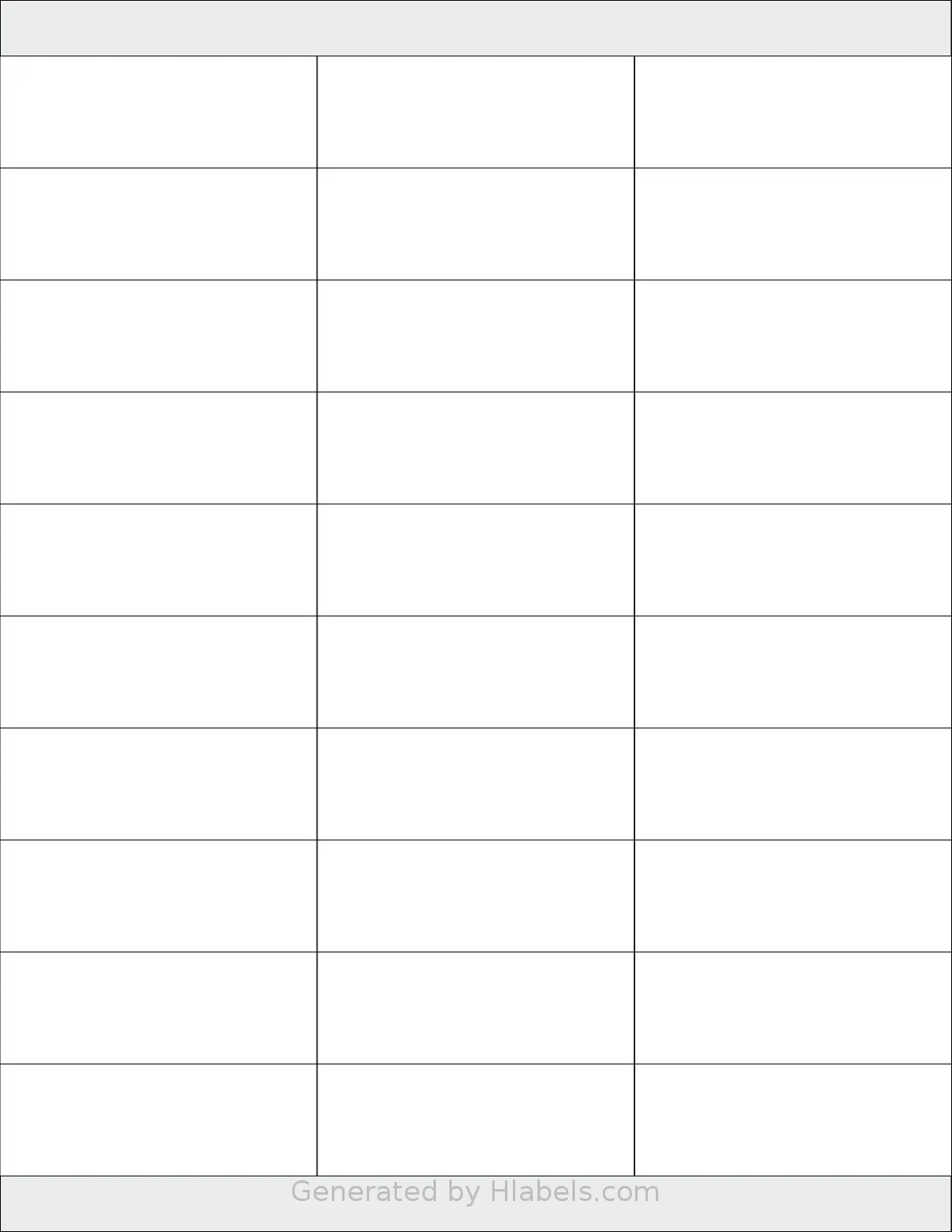 SmithCorona® S84W template with 30 rectangular 2.83 x 1 inch labels per sheet, on Letter-size adhesive blank label sheets.